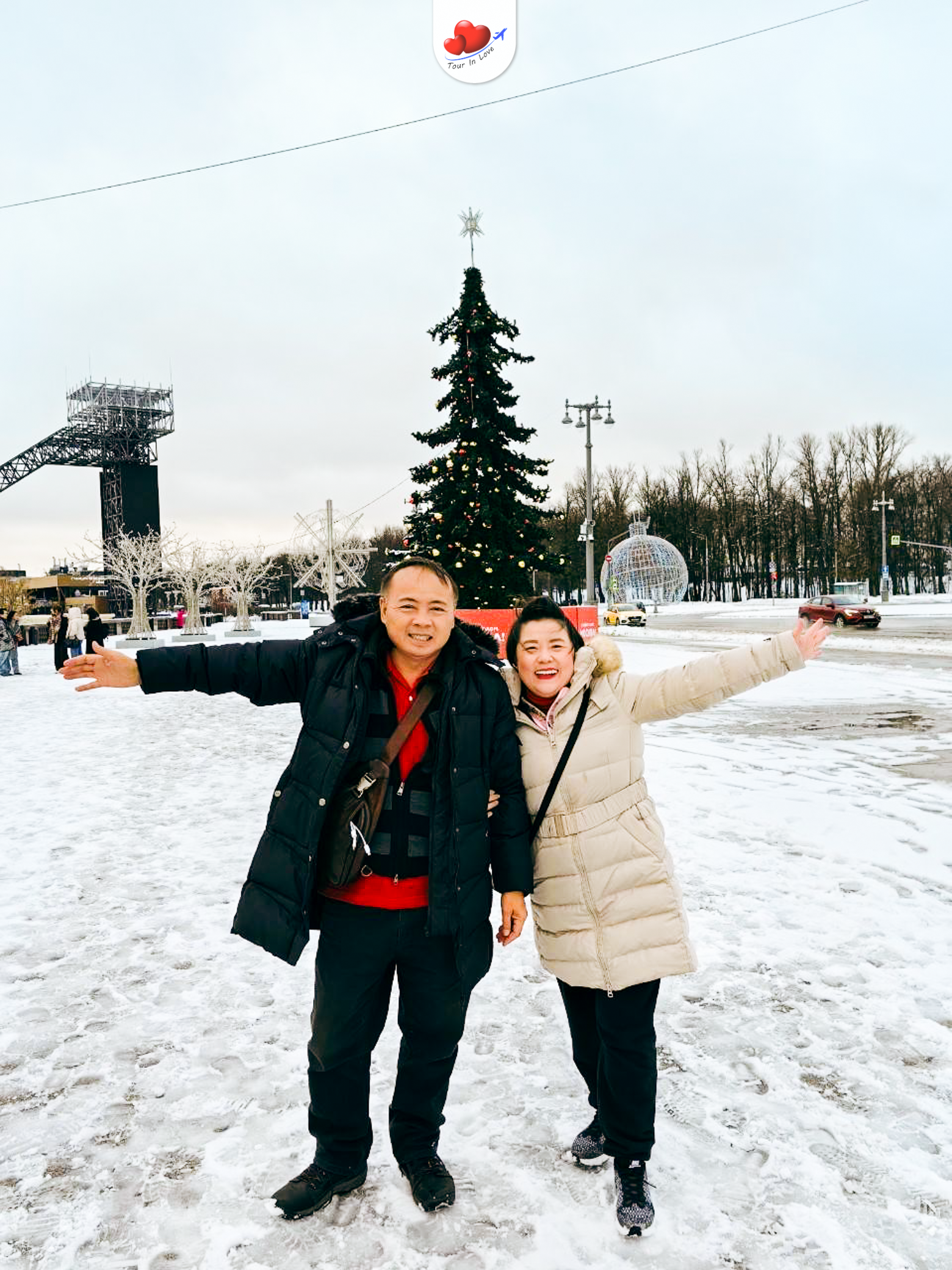 รีวิวทัวร์อินเลิฟ 📸 ลูกค้าเดินทางท่องเที่ยวฟินๆ หิมะหนานุ่ม ที่ประเทศรัสเซีย เที่ยวได้สบายๆ อากาศเย็นแน่นอน นั่งรถไฟความเร็วสู๊งงงงงง เก็บครบทุกไฮไลท์